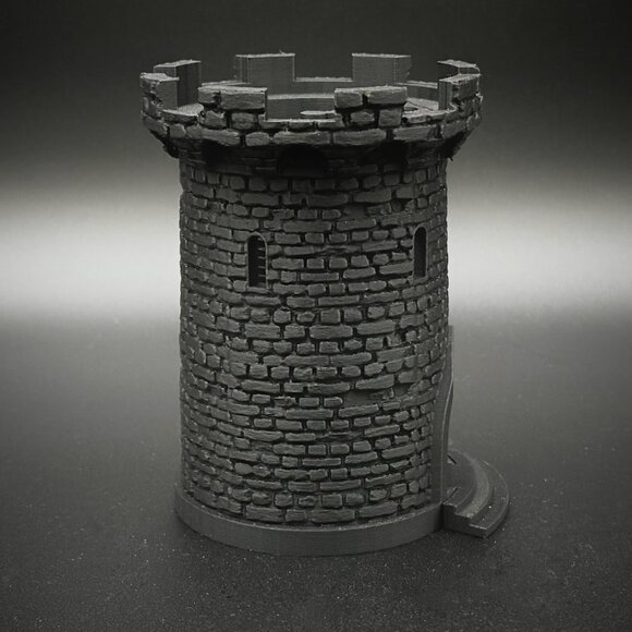 5" Lighted Dice Tower and Tray for Dungeons and Dragons, DnD, RPG - Picture 9 of 11